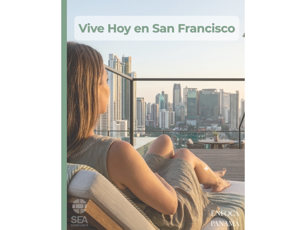 Apartamento en San Francisco desde $190K | 48 m² con diseño boutique