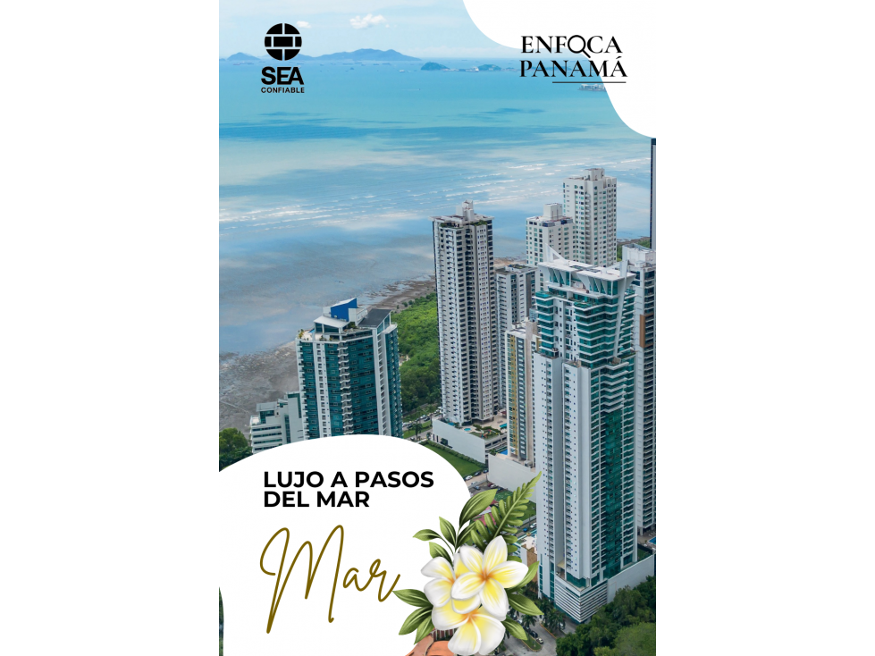 Apartamento en Costa del Este desde $430K | 100 m² con 3 recámaras