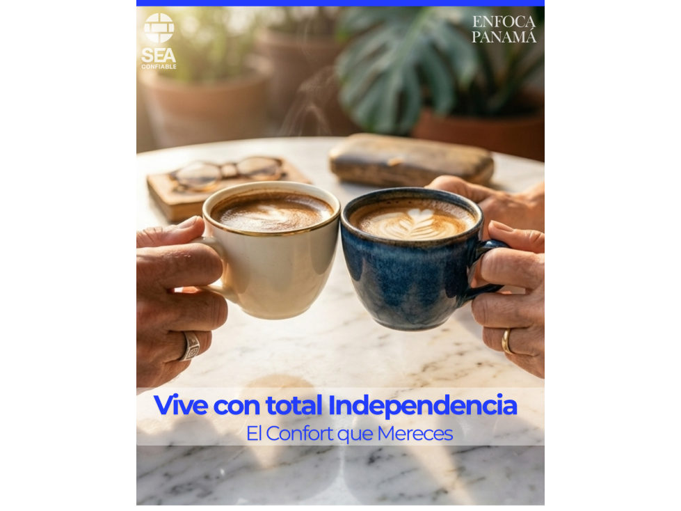 Viva en Costa del Este desde $314K | 65 m² diseño de lujo