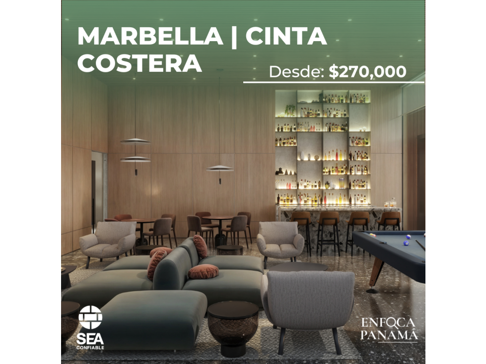 Airbnb Ready en Marbella desde $270K | Amoblado con Financiamiento