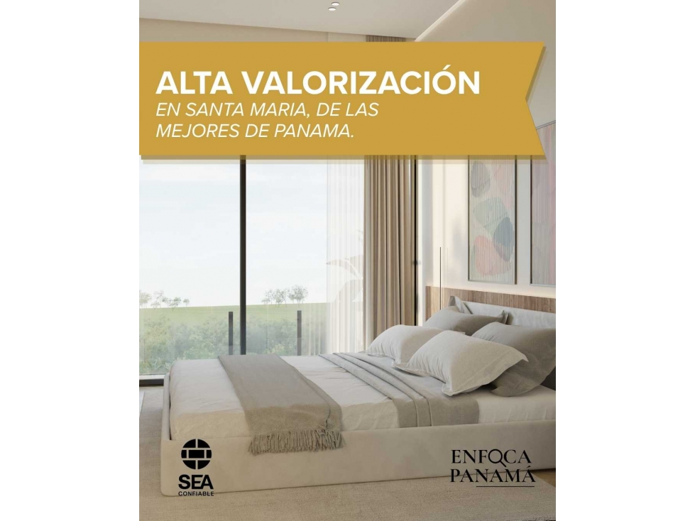 Inversión - alta valorización Santa María $539K -107 m² campo de golf