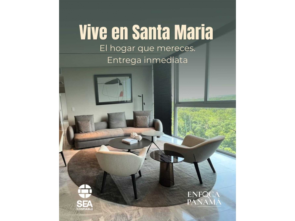 Vista al golf en Santa María desde $735K | 188 m² de exclusividad