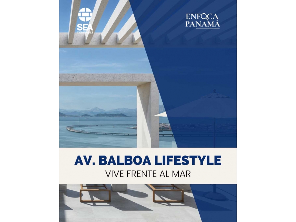 Aqua en Avenida Balboa: Espacio y Exclusividad de 166 m² Frente al Mar