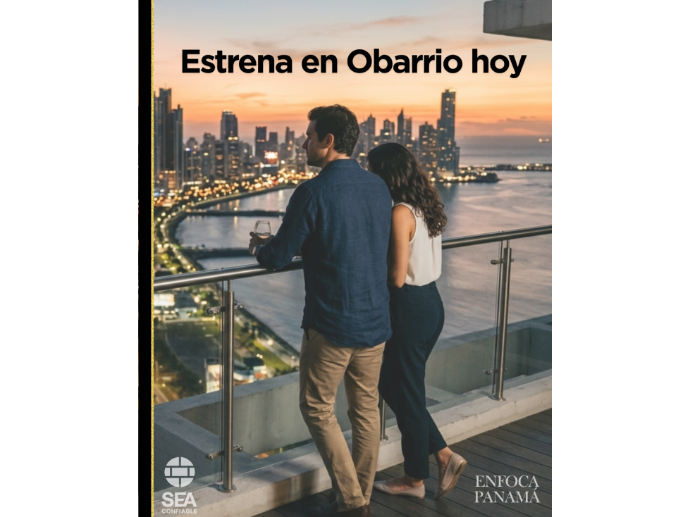 En el Corazon de Obarrio desde $372K120 m² de Estilo y Espacio