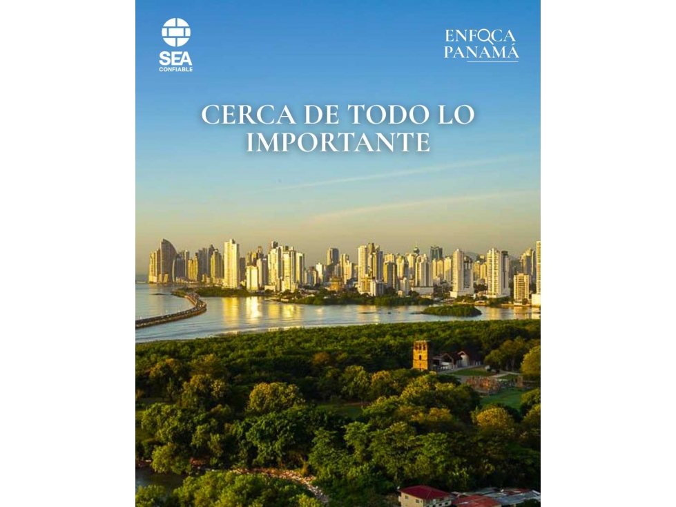 Vista Frontal Costa del Este desde $519K Diseño Icónico