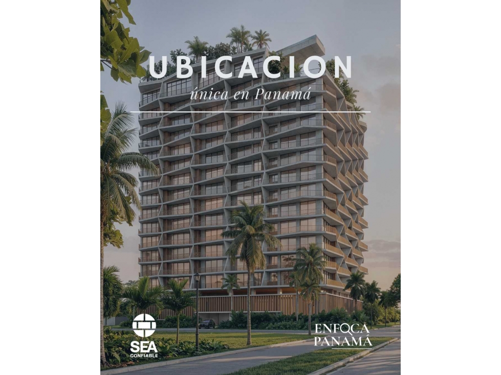 Vivir frente al mar fuera del ruido en Amador desde $400K | 76 m²