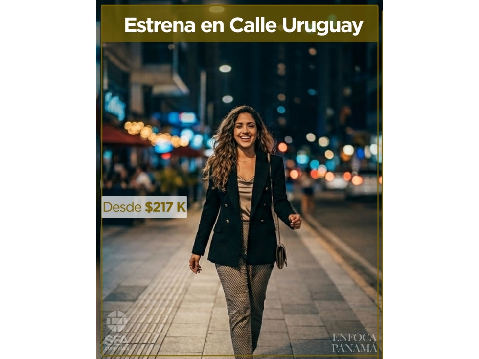 35m² en Calle Uruguay | Eficiencia urbana desde $217K
