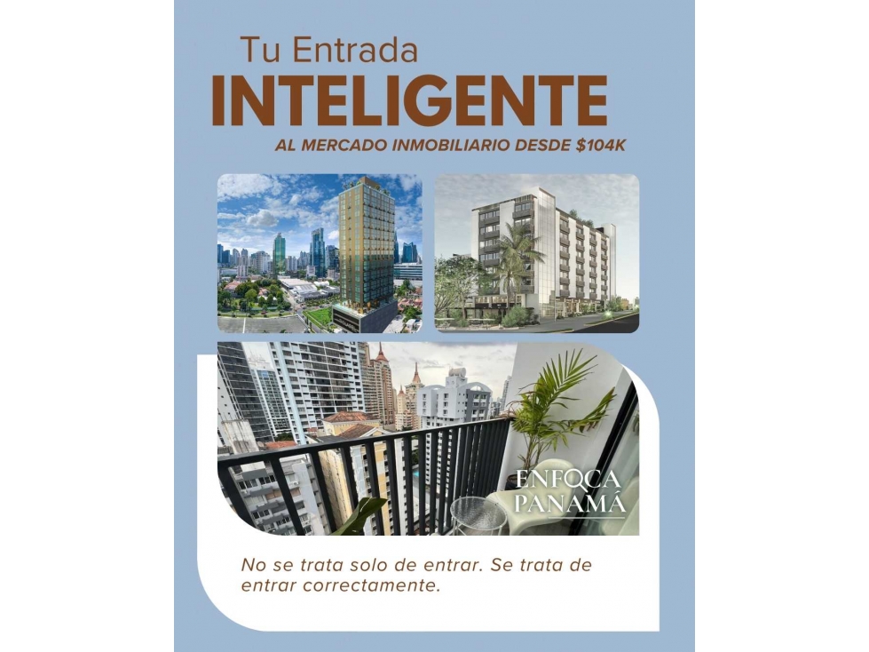 Entra al Mercado Inmobiliario Panamá $104K Bellavista Comienza Bien
