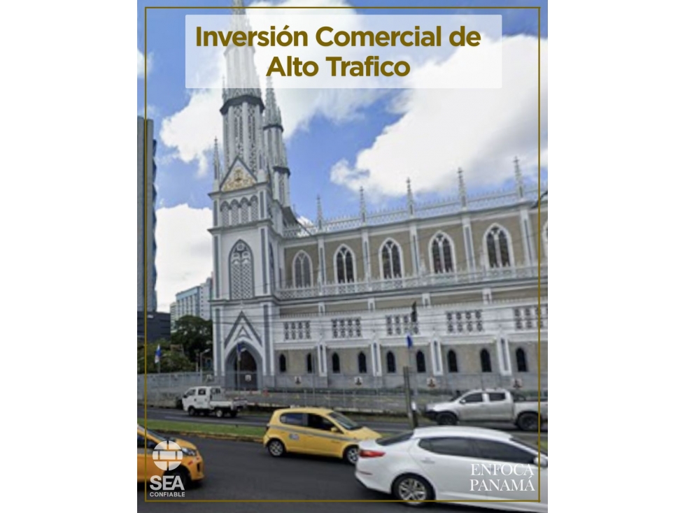 Local comercial Av. Federico Boyd | Alto Flujo Peatonal y Residencial