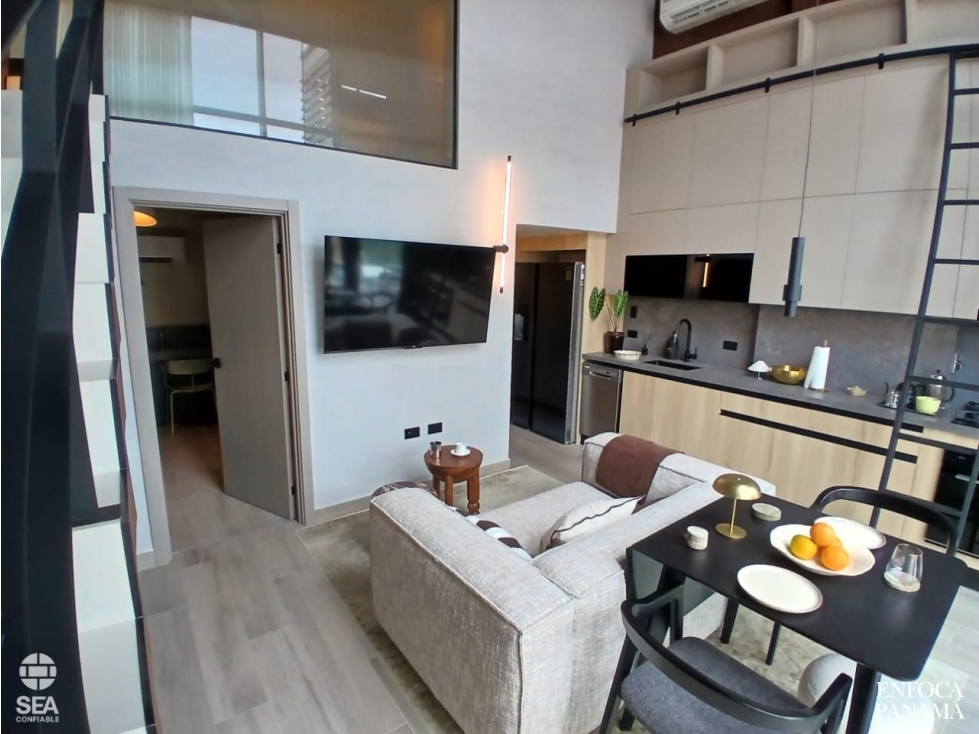 Viva en zona exclusiva de la ciudad Loft Dúplex en Coco del Mar