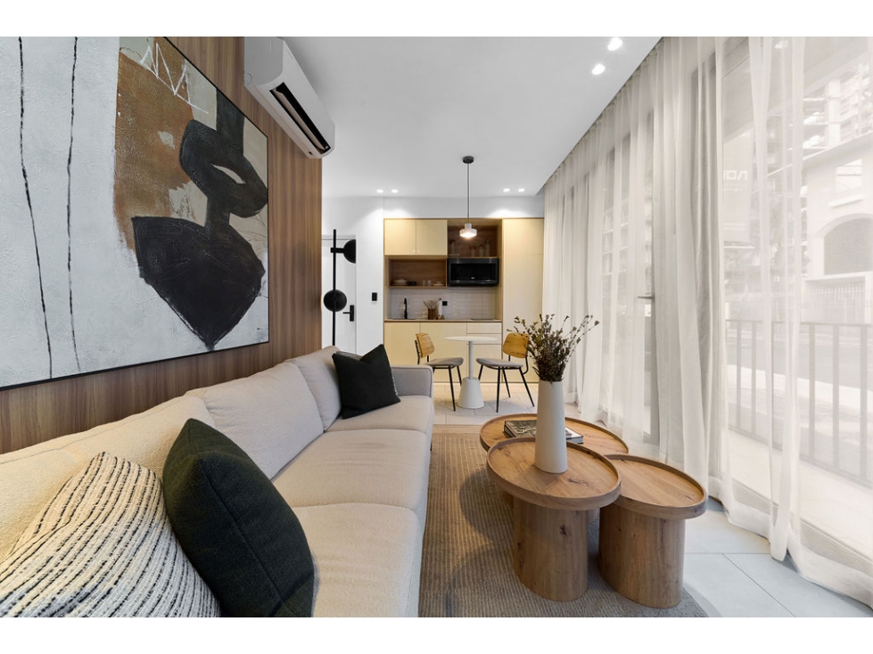 Apto en Bella Vista: 52 m², 2 Recámaras Optimizado para Renta Corta