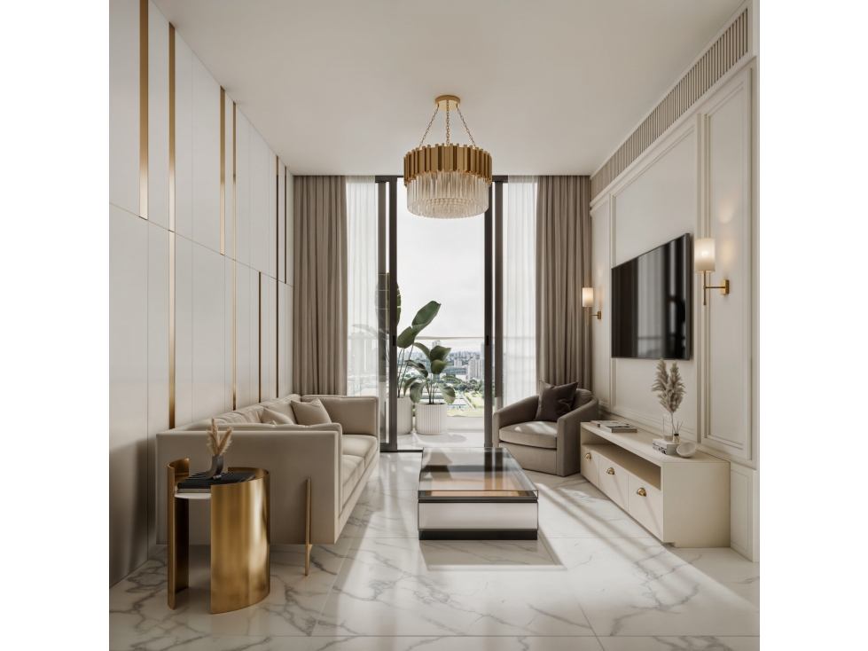 SEA CONFIABLE VENDE APARTAMENTO EN PROYECTO AURUM 2 RECAMARAS