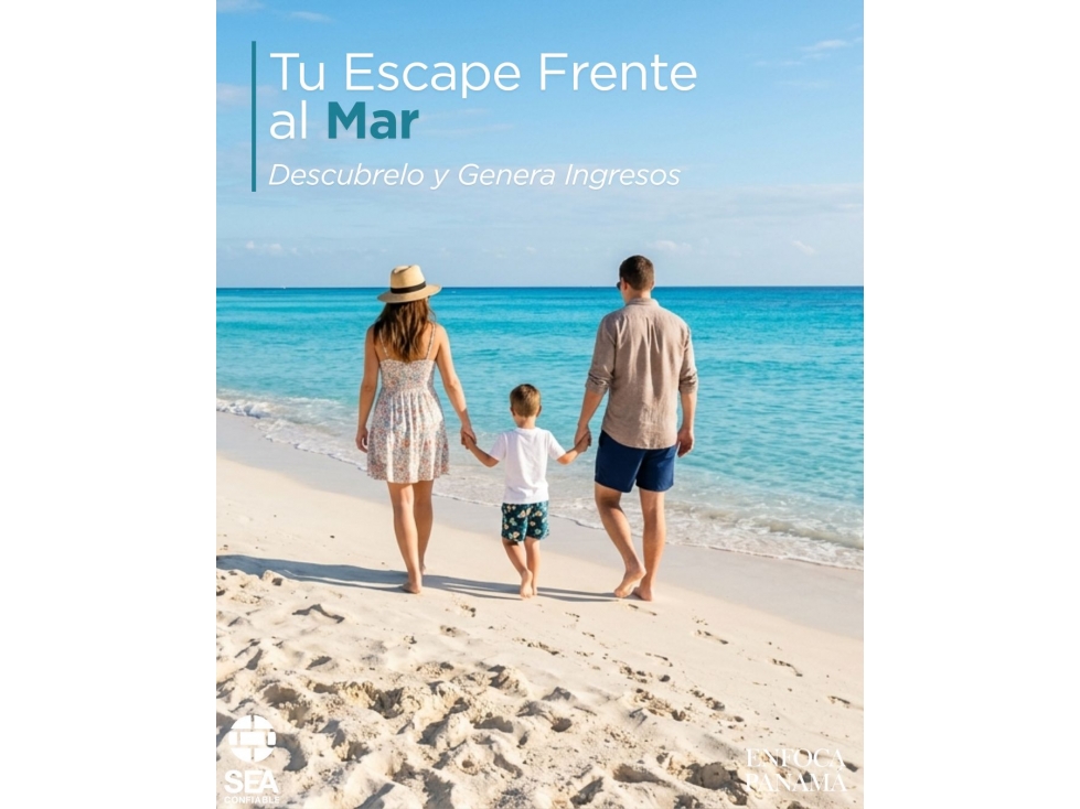 Unidades 168m² frente al mar listas para disfrutar generar ingresos