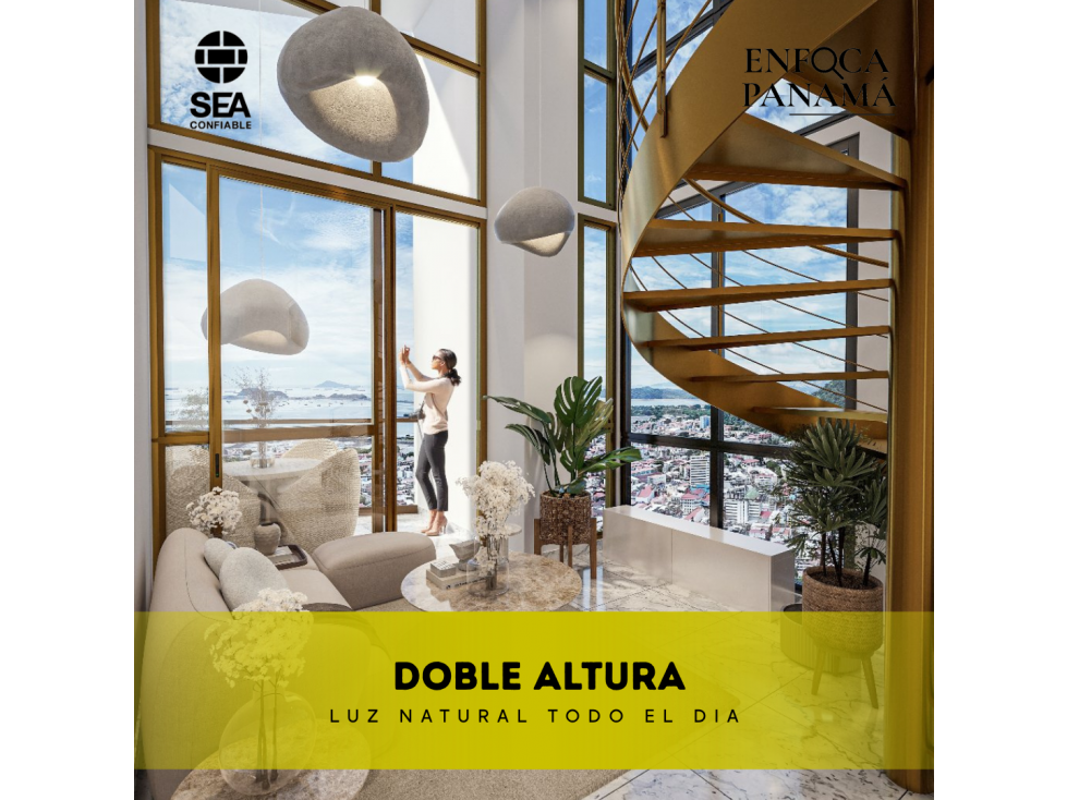 LOFT EN AVENIDA BALBOA DESDE $191K | DISENO LOFT DE DOBLE ALTURA — foto 4