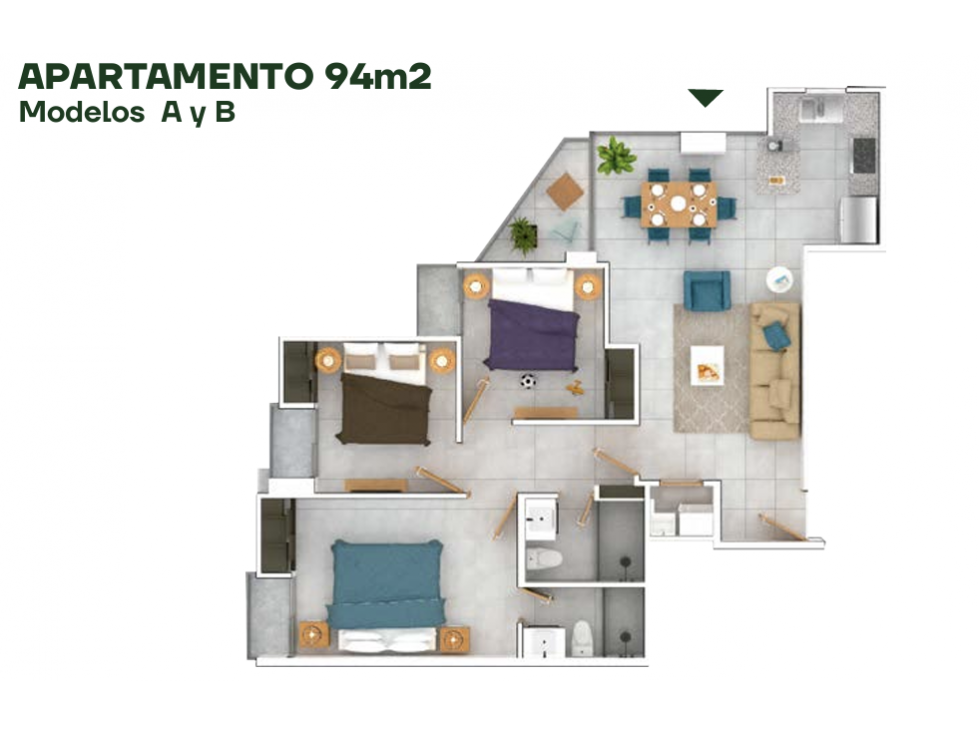 Espacio y conectividad en Condado del Rey: 127 m² desde $300K — foto 3
