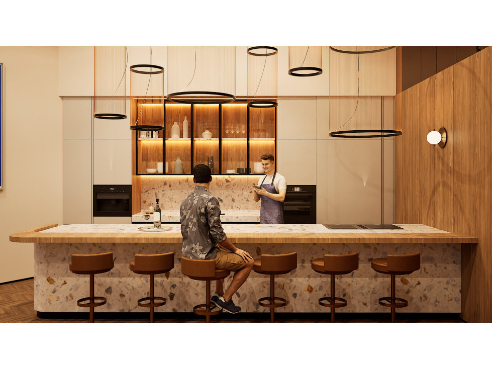 SEA CONFIABLE VENDE APARTAMENTO EN PROYECTO BOSCO 3 RECAMARAS — foto 6