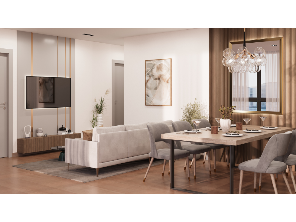 SEA CONFIABLE VENDE APARTAMENTO EN PROYECTO MODERNA 3 RECAMARAS — foto 3