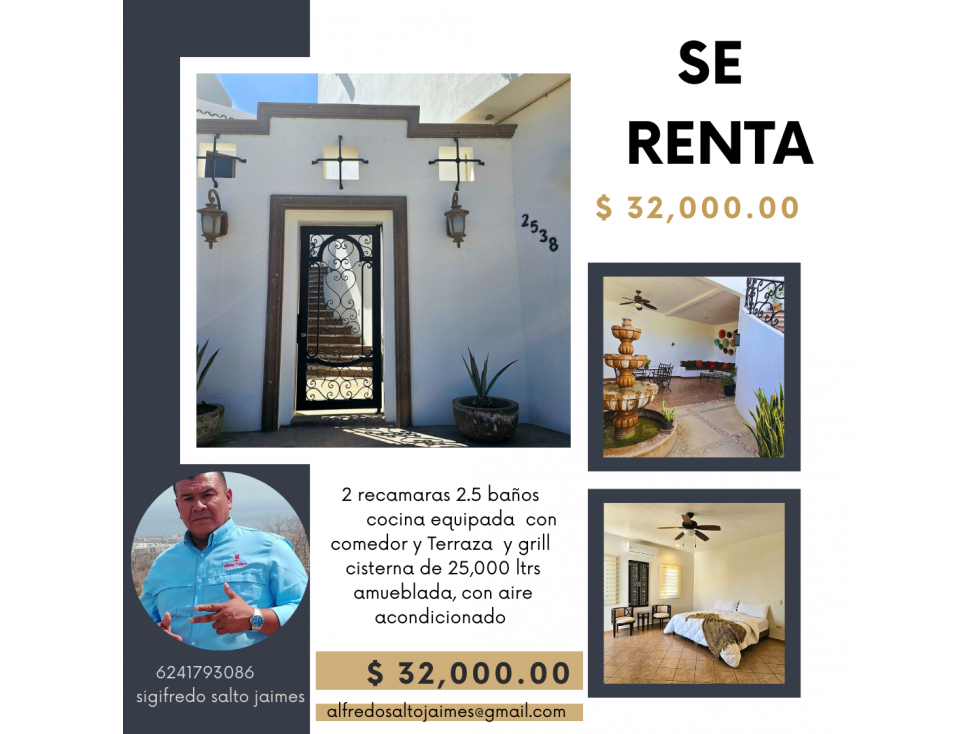se renta casa en el sunset de cabo san lucas