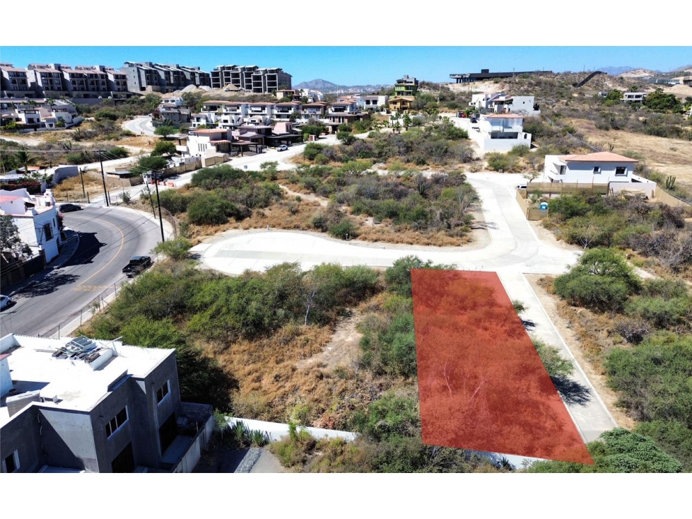 VENTA DE LOTE 10 EN CLUB CAMPESTRE, SAN JOSÉ DEL CABO, B.C.S FR-127 - 1