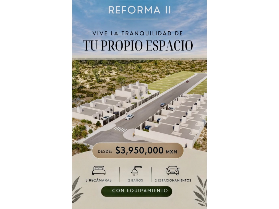 PREVENTA DE CASAS EN REFORMA II, CABO SAN LUCAS, B.C.S FA-181