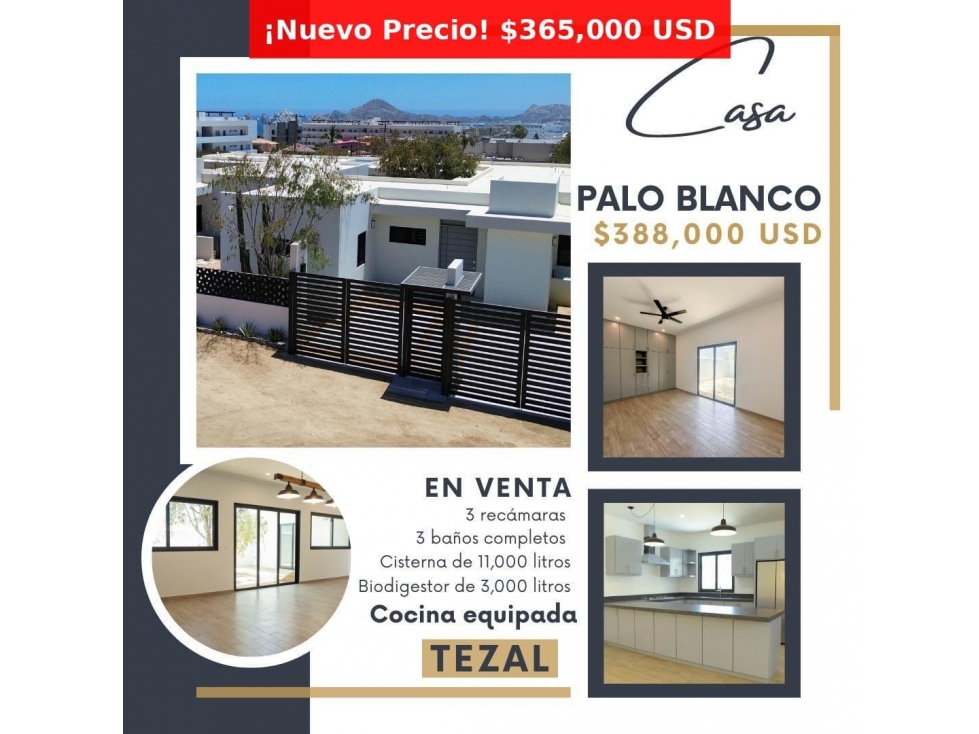 Venta de Casa en los Cabos
