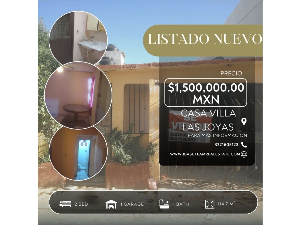 Casa villas de la Joya