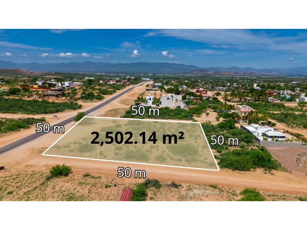 VENTA DE LOTE EN LA RIBERA, BAJA CALIFORNIA SUR AK-195 - 2