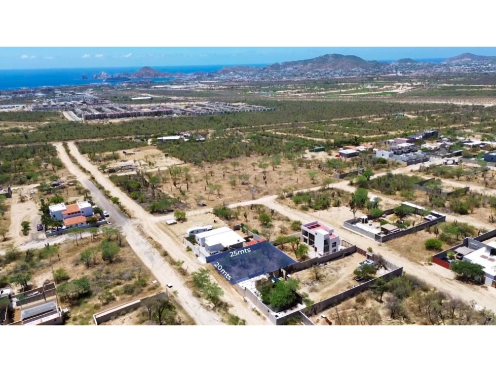 VENTA DE TERRENO EN EL TEZAL, CABO SAN LUCAS, B.C.S GH-189 - 5
