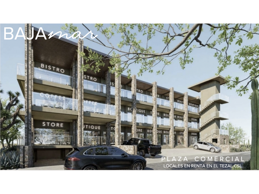 LOCALES PARA RENTA PLAZA BAJA MAR EN EL TEZAL - 1
