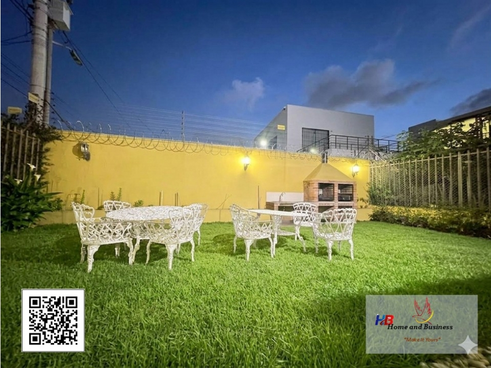Hermosa casa con jardín privado de 50m² en Pueblo Viejo, Cota