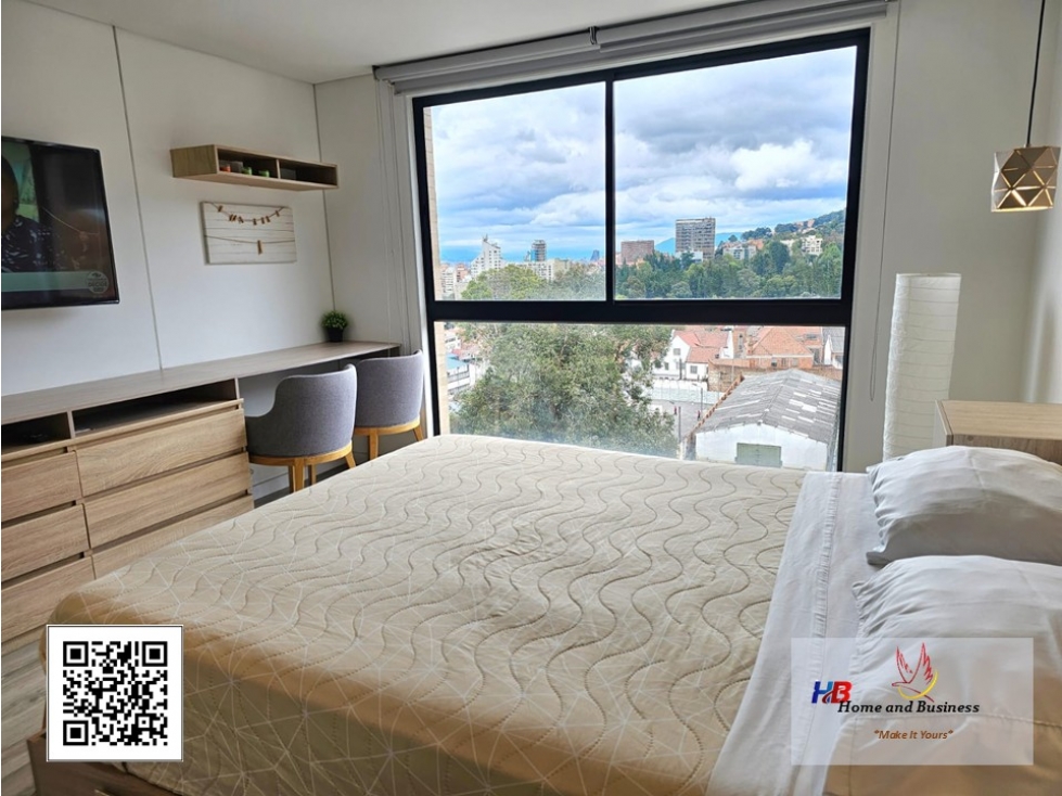 APARTAESTUDIO AMOBLADO EN CENTRO INTERNACIONAL BOGOTA