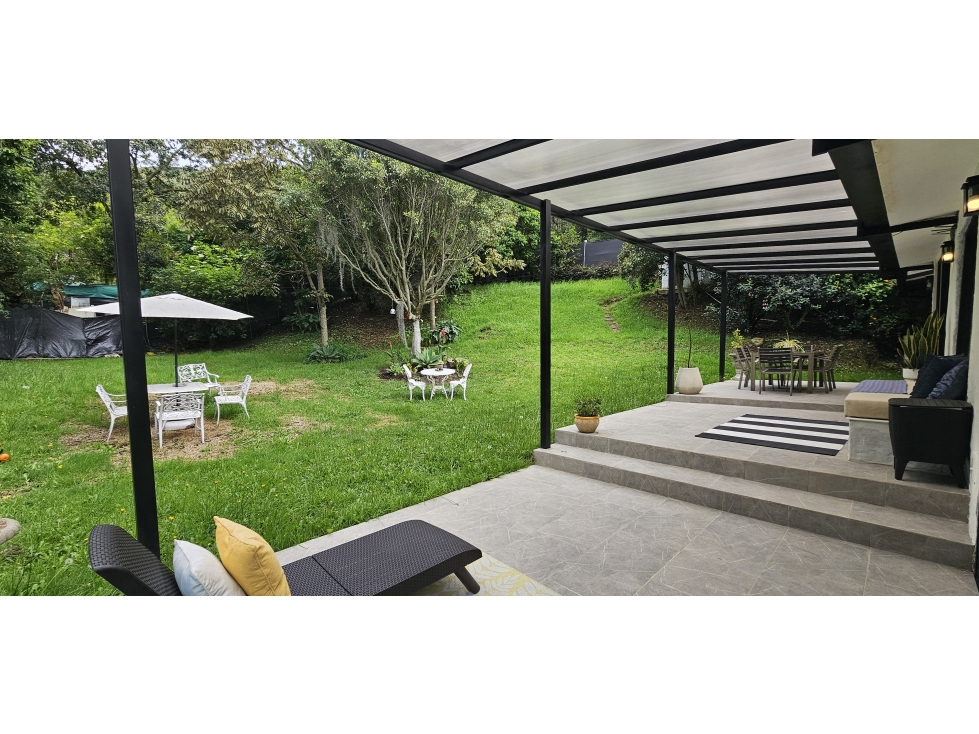 ESPECTACULAR CASA FINCA AMOBLADA EN ARRIENDO-COTA - 4