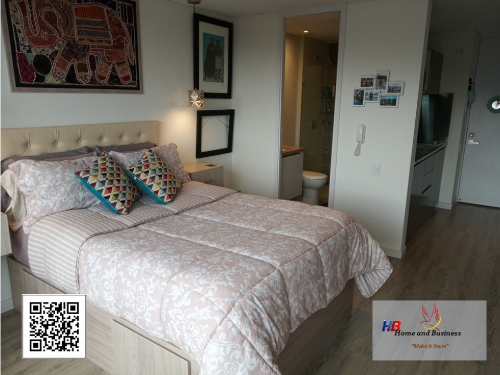 APARTAESTUDIO AMOBLADO EN CENTRO INTERNACIONAL BOGOTA — foto 6