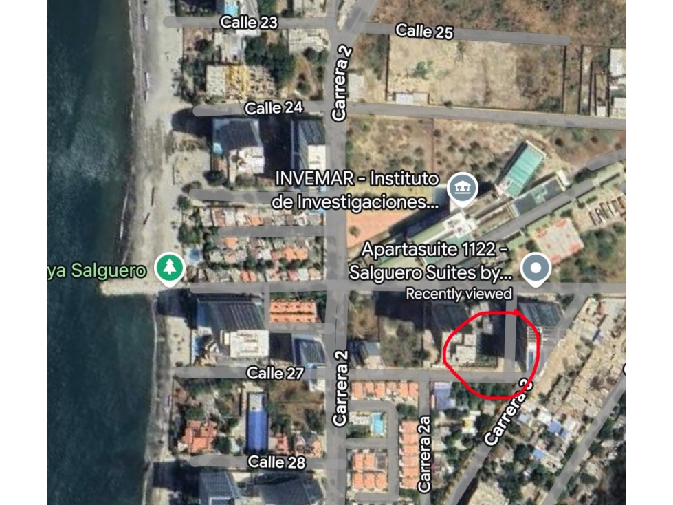 Se vende lote en Playa Salguero, Santa Marta — foto 2