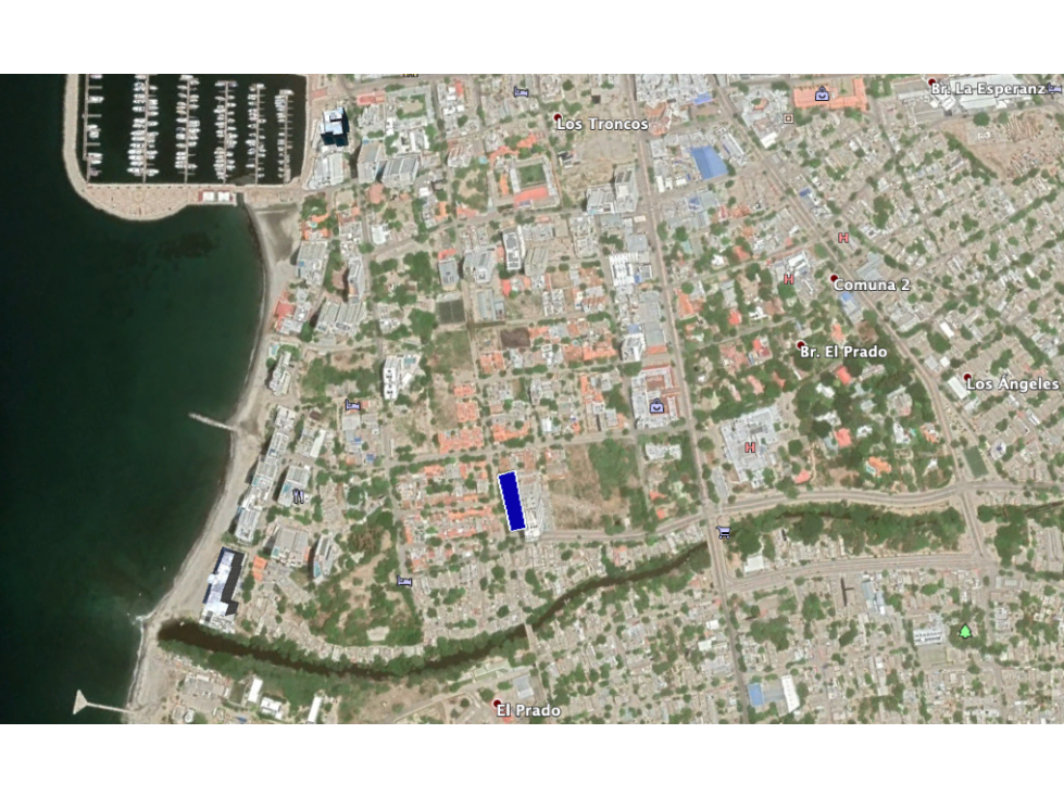 Se vende lote para desarrollo en el Sector de Bellavista, Santa Marta