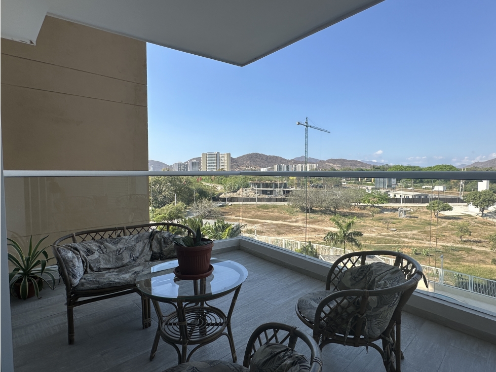 Venta de apartamento de 2 habitaciones zona Irotama, Santa Marta — foto 2