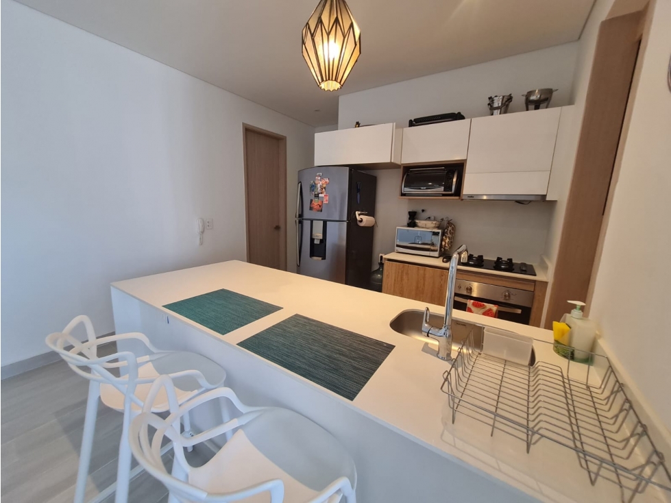 Venta apartamento de 2 habitaciones en Playa salguero, Santa Marta — foto 5