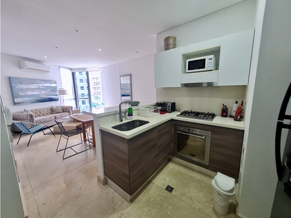 Venta apartamento 1 hab en Gran Marina Suites Santa Marta — foto 5