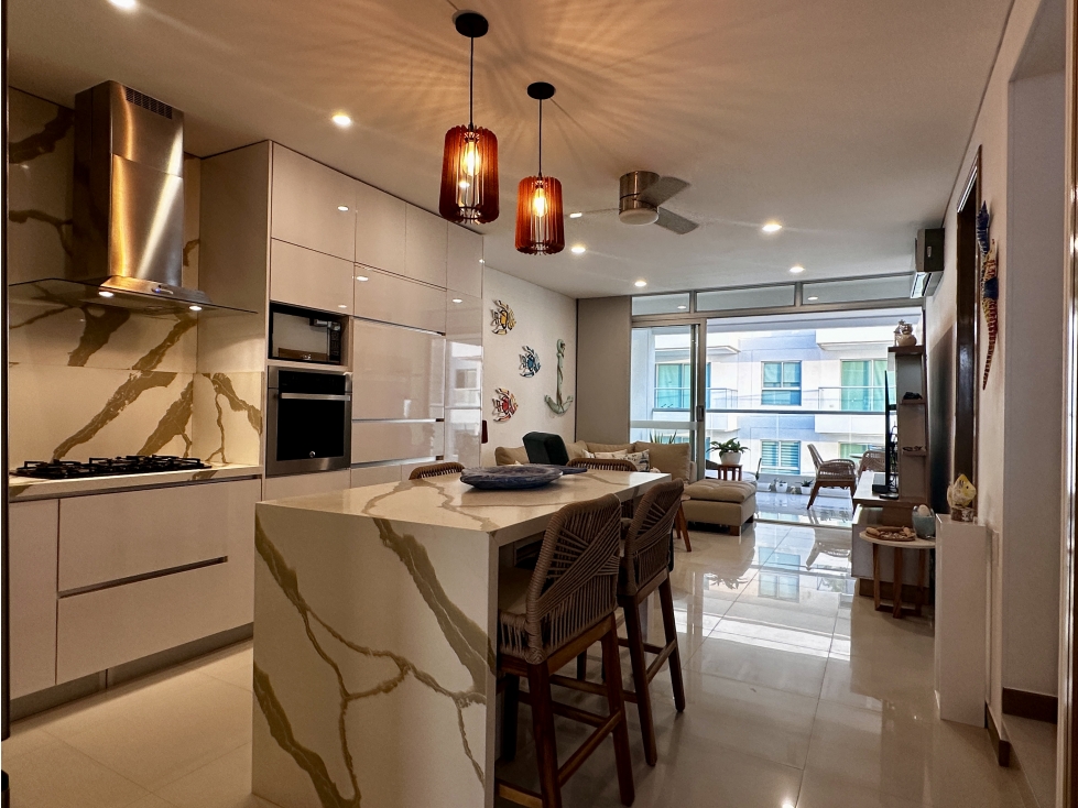 Venta apartamento de 3 habitaciones en Pozos Colorados Santa Marta — foto 4