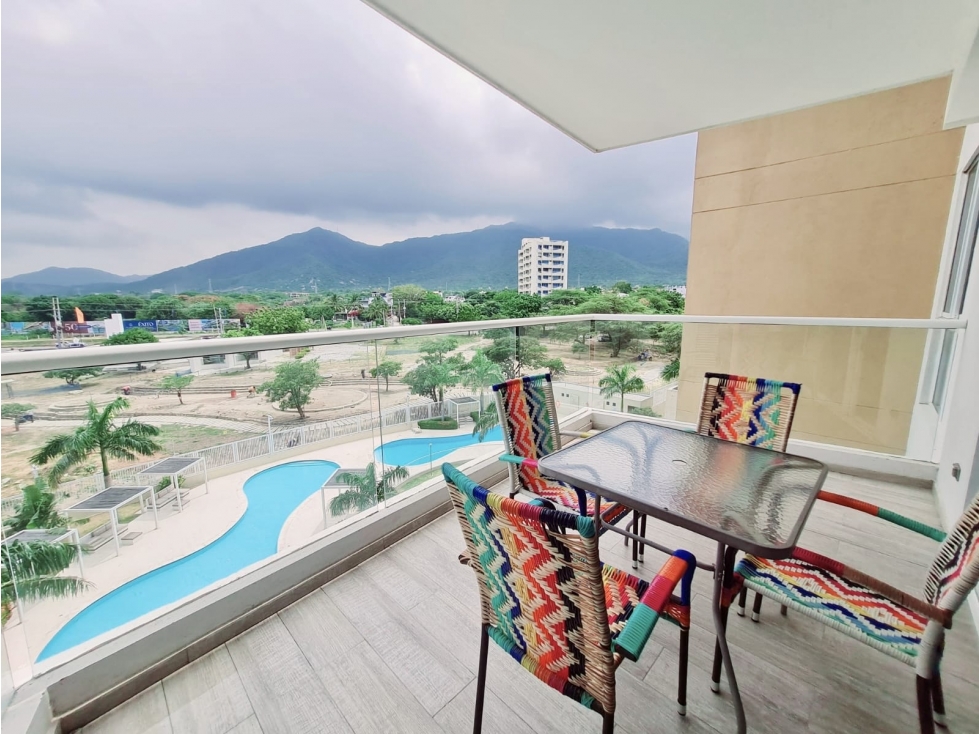 Venta de apartamento de 1 habitación zona Irotama, Santa Marta