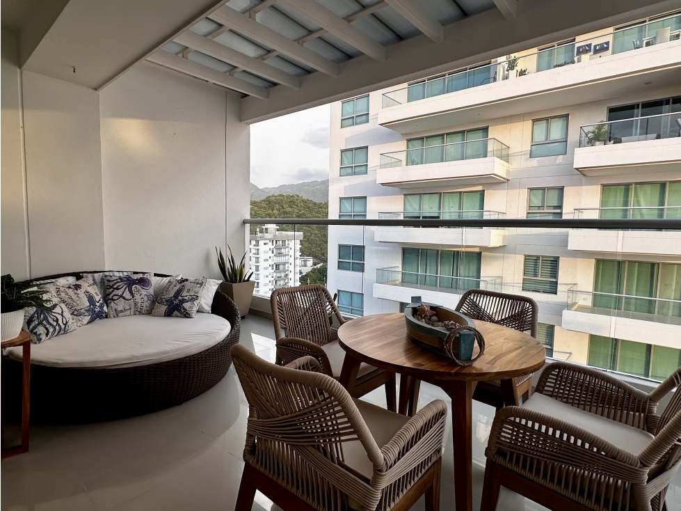Venta apartamento de 3 habitaciones en Pozos Colorados Santa Marta — foto 3