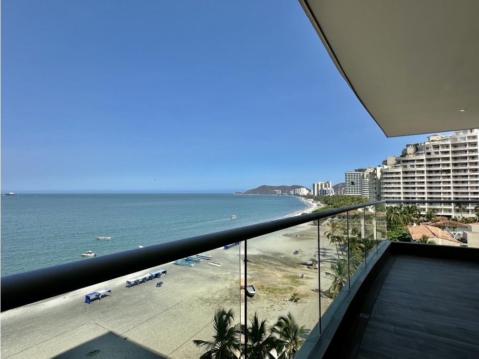 Se vende apartamento frente al mar, en Bello horizonte, Santa Marta — foto 2