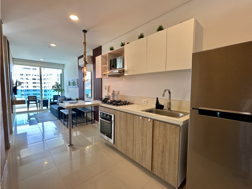 Venta Apartamento 1 Habitación con permiso turístico Santa Marta — foto 3