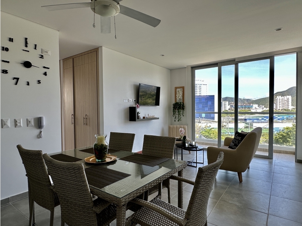 Venta apartamento con permiso turistico, Playa Salguero, Santa Marta — foto 6