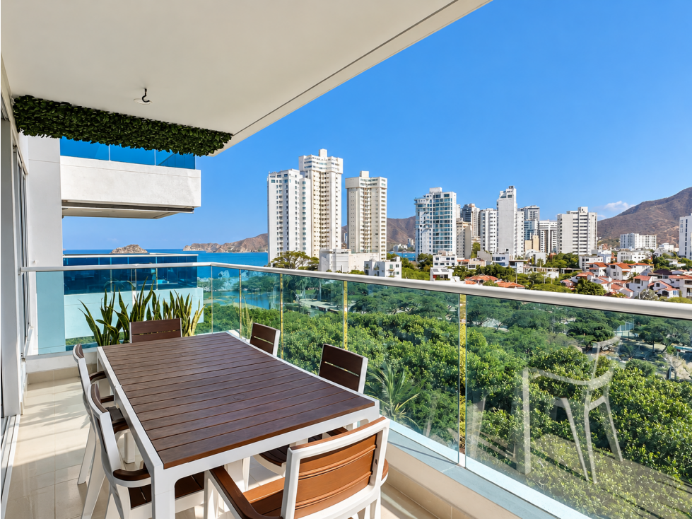Venta Apartamento 3 Habitaciones con permiso turístico Santa Marta