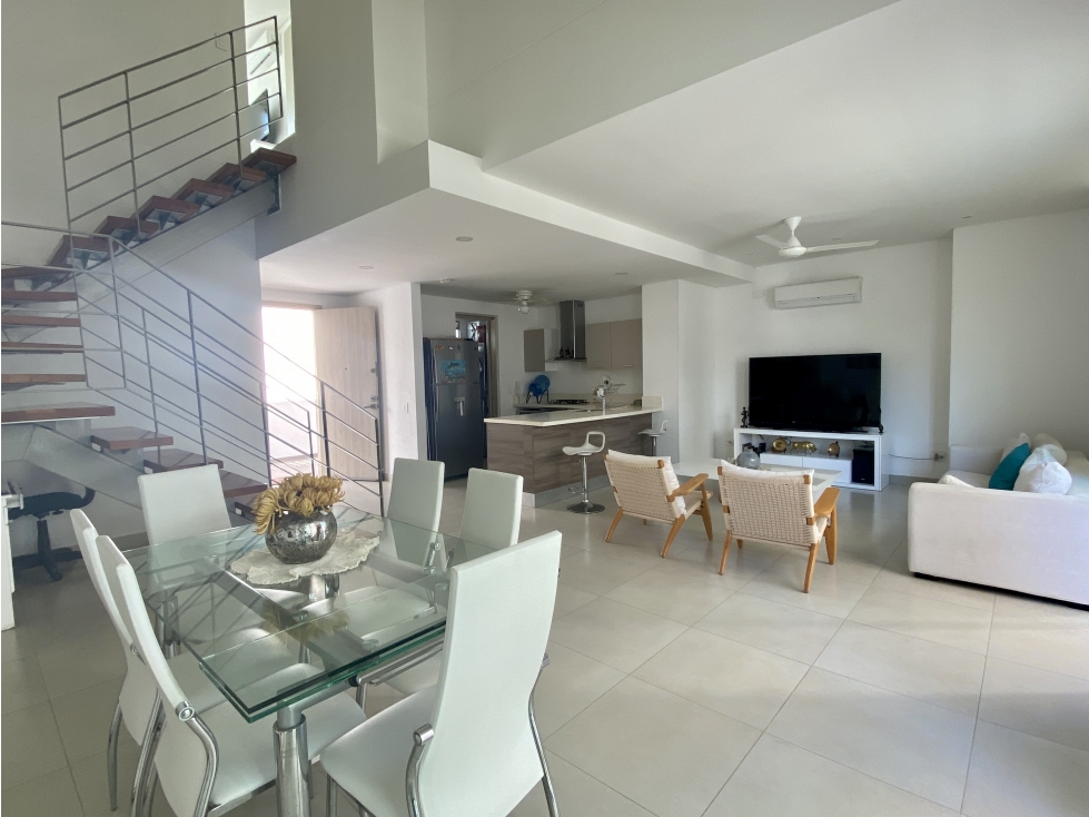 Venta apartamento duplex 3 hab en Pozos Colorados, Santa Marta — foto 2