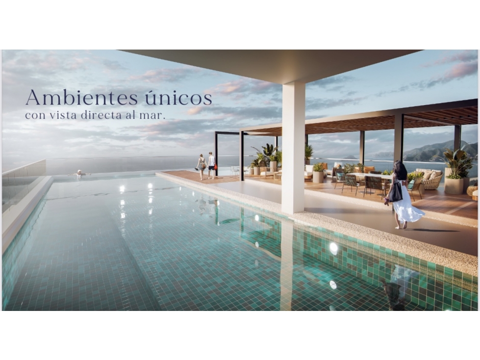 Venta de apartamento turístico en playa salguero, Santa Marta