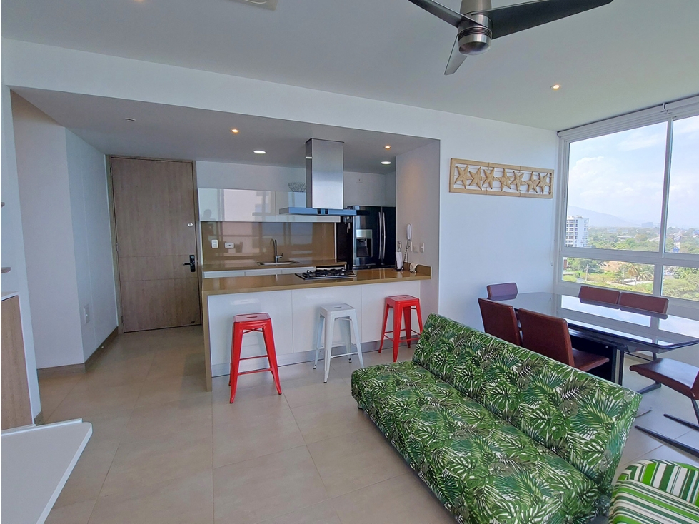 Apartamento en Venta en Bello Horizonte, Frente al Mar, Santa Marta — foto 4