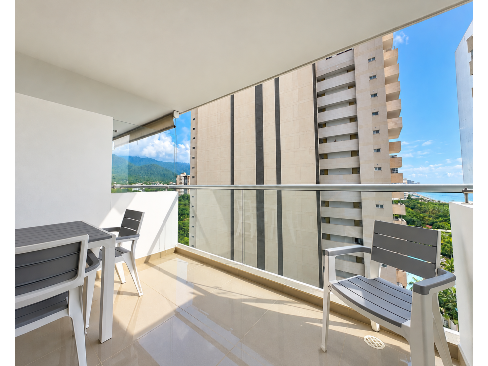 Apartamento en Venta en Bello Horizonte, A 100 m del Mar, Santa Marta — foto 2