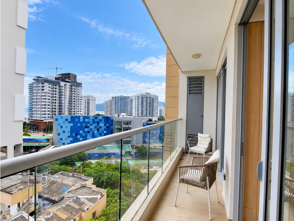 Apartamento en Venta en Salguero Suites, Amoblado, Santa Marta — foto 2